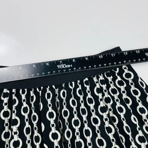 Bonnie Alex Black Chains Midi Skirt Size‎ Medium - Picture 5 of 7